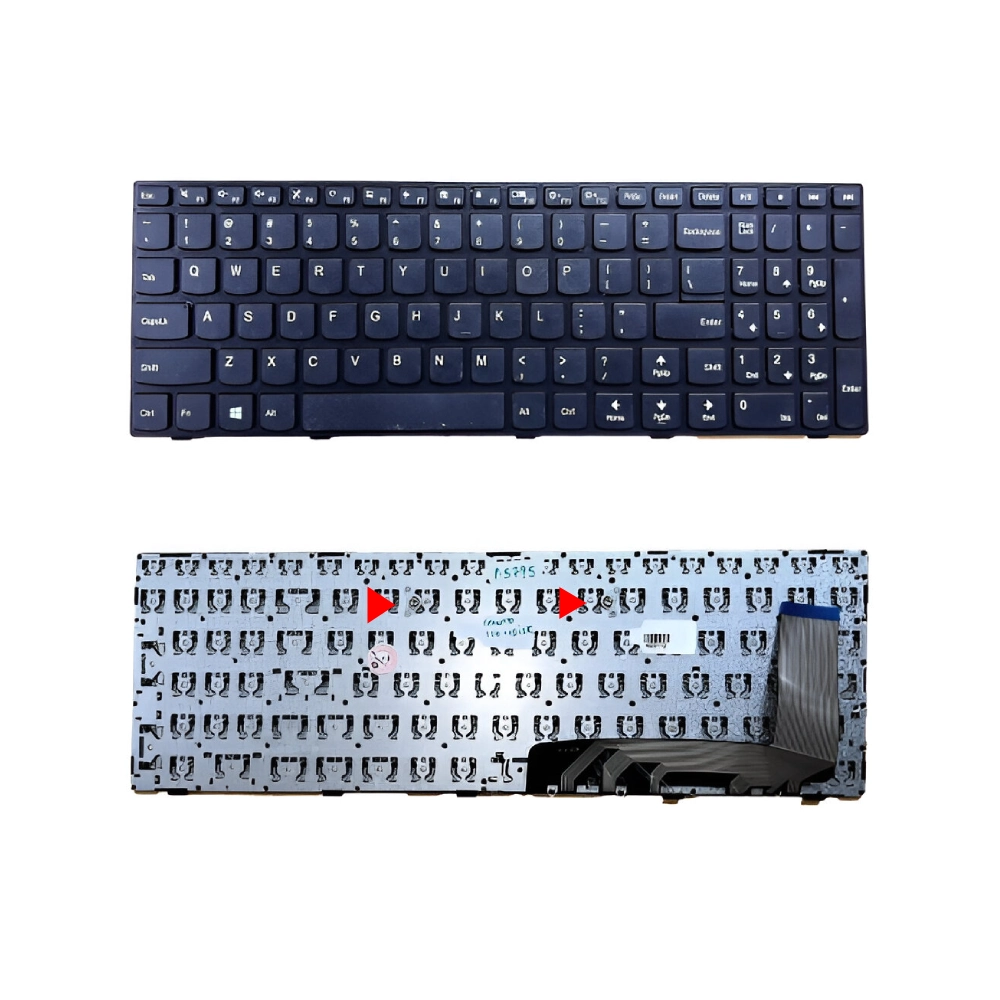 Teksus Laptop Keyboard For Lenovo Ideapad 110 15ISK (Without ON/OFF Switch) view 2